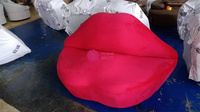 Canapé en forme de lèvres rouges Yicheng Beauty Wholesale, petit canapé 2 places, canapé en forme de lèvres à vendre
