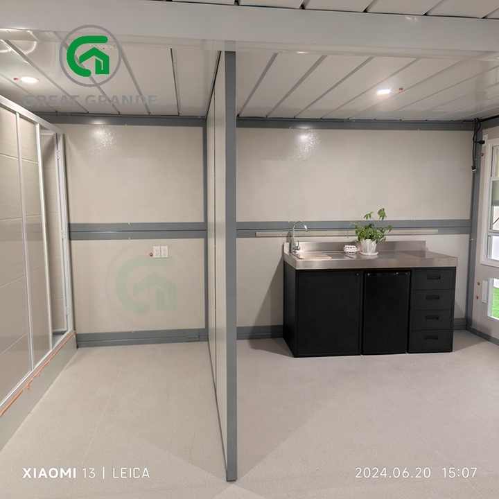 Foldable Container House Module Flat Prefabricated Shipping Container ...