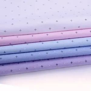 Yongteng Katoen Polyester Oxford Custom Shirt Stof Afdrukken