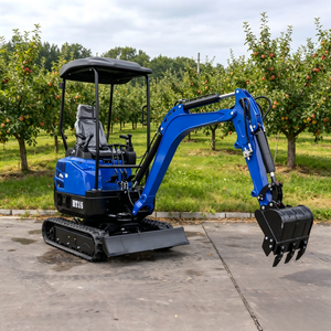 Productos Más Vendidos Directo de Fábrica: Mini Excavadora HT16 de 1600 kg con Articulación de 3 Vías para Agricultura, Conservación del Agua y Paisajismo - Product Image 1