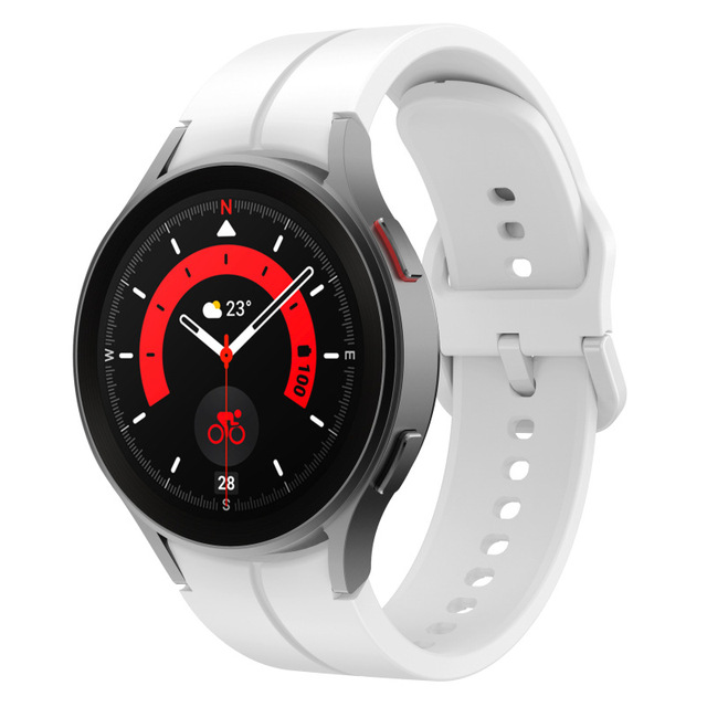 Smartwatch Band for Galaxy Watch 4 Classic 42 46mm Silicone Strap for Samsung Watch 4 5 40 44mm Watch 5 Pro 45mm