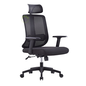 Ergonomic Mesh Office <b>Chair</b> High Back Executive Swivel <b>Chair</b> With Headrest And Adjustable Height For Home And Commercial Use - Product Image 1