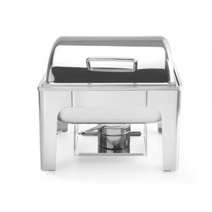 HENDI Profi Line GN 1/2 Chafing Dish con Finitura a Specchio 4L 365x345x(H)345mm Attrezzatura per Mantenimento e Riscaldamento Cibi - Product Image 1