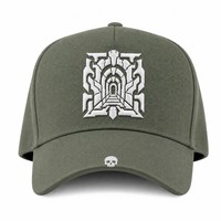Cappellino da Baseball Personalizzato con Ricamo in Stile Old English, 5 Pannelli, Visiera Curva, Stile Dad Hat, Streetwear West Coast, Vendita all'Ingrosso, Basso MOQ