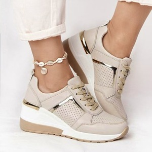 Baskets de sport décontractées et tendance pour femmes, grandes tailles, légères, pour la marche, été-automne, vente chaude - Product Image 3