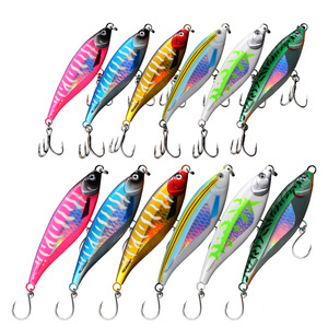 เหยื่อปลอมแบบจมน้ำสำหรับตก<span class=keywords><strong>ปลา</strong></span>ทะเล ขนาด 45 <span class=keywords><strong>ก</strong></span>รัม 90 <span class=keywords><strong>ก</strong></span>รัม ความยาว 13 ซม. 17 ซม. สำหรับตก<span class=keywords><strong>ปลา</strong></span>ใหญ่ ตีไกล ใช้ต<span class=keywords><strong>ก</strong></span>ปลาทูน่า - Product Image 5