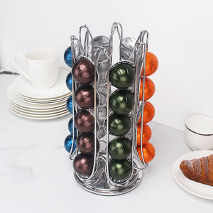 Wholesale custom metal wire <span class=keywords><strong>vertuo</strong></span> line coffee capsule holder 30pcs - Product Image 3