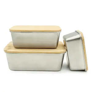 Box Lunch Stainless Steel Wholesale Container Custom Box Bento Food Container Metal Lunch Box Stainless Steel Lunch Box