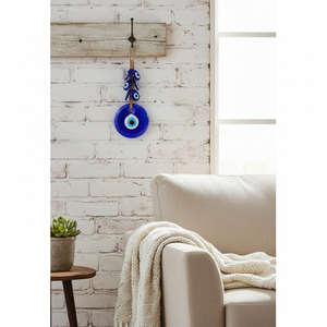 Small 26 X 11 cm Wall Accents <b>Plastic</b> and Glass <b>Bead</b> Ornament - Product Image 3