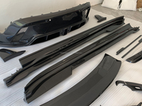   Kit carrosserie en fibre de carbone sèche style M pour Taycan, accessoires automobiles, lèvre arrière pour Taycan