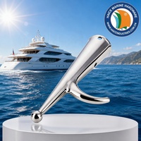Crochet d'amarrage simple à dégagement rapide en acier inoxydable 316 pour usage marin, 34 mm, incassable, accessoires de remplacement pour yachts, OEM