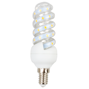 Bombilla LED E14 7W, eficiencia energética, luz blanca cálida, duradera; ideal para iluminación doméstica y decorativa. - Product Image 1