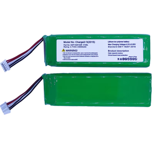 Laden Sie 3 Lithium-Batterie Großhandels preis Starke Leistung 3,7 V 6000mAh Lithium Batt für JBL Charge3 2015 Charge2 Bluetooth-Lautsprecher - Product Image 1