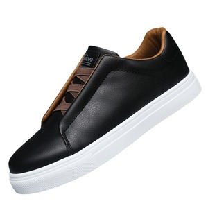 Zapatillas de Skateboard de Moda para Hombre, Talla Grande, Color Sólido, de Caña Baja, Cómodas, Antideslizantes, Duraderas, de Malla de PU, Venta al por Mayor Transfronteriza - Product Image 5