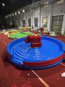 Máquina de Montar Toro para Parque de Atracciones, el Famoso Toro Oscilante Español de Internet, con Máquina de Toreo de Lujo para Jugar - Product Image 4