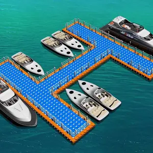 Toptan fiyat yüzer iskele yüzen jetski platformu küp tasarım