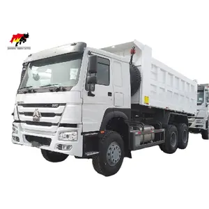 ساينو تراك 6x4 375hp Howo تستخدم شاحنة قلابة للبيع Howo 336 375hp شاحنة قلابة 25 طن 10 ويلر قلابة شاحنة للبيع