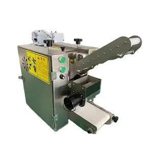 Commerciële Knoedel Wrapper Machine Ronde Knoedel Huid Maker Vierkante Knoedel Huid Machine Roti Huid Machine