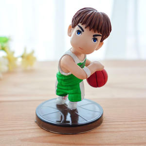 Statuette in PVC Versione Q Colorata della Squadra <span class=keywords><strong>Slam</strong></span> Dunk 5, Rukawa Maple, Sakuragi Kanagawa, Ornamenti Sportivi per Ragazzi - Product Image 2