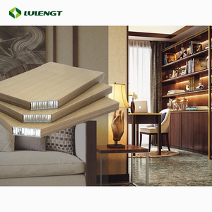 LULENGT Feuilles d'aluminium alvéolaires SPC résistantes à la corrosion Panneaux de plafond alvéolaires SPC résistants aux chocs et aux moisissures - Product Image 1