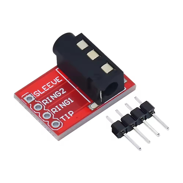 TRRS 3.5mm Audio Socket Jack Breakout Headphone Video Audio MP3 Jack Professional Module 3.5 MM Board