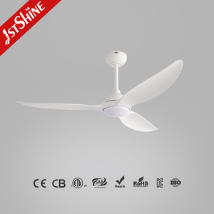 พัดลมเพดาน LED 1stshine แรงลมสูง ขนาด 52 นิ้ว ใบพัดพลาสติก สีขาว พร้อมระบบควบคุมอัจฉริยะ - Product Image 1