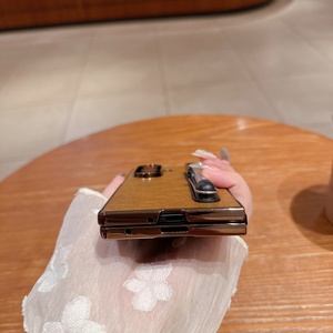 Fundas de Teléfono Móvil de Cuero PU con Electrochapado para Samsung Fold 8 3 4 5 6 7 con Stylus, Carcasa Protectora Antigolpes - Product Image 3
