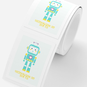 Tùy Chỉnh In Ấn Đồng Bằng Nhãn Dán Giấy Nhãn Nhỏ Nhãn Chai Không Thấm Nước Tùy Chỉnh Cao Vinyl Dán LG Vinyl Y Học - Product Image 6