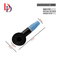 Prix de gros Valve à flotteur noire et bleue pour sac de ventilation à soufflet court avec valve pivotante