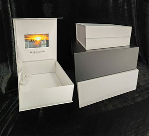 7 inch LCD video hộp trình bày LCD Video hiển thị Hộp quà tặng với bọt <span class=keywords><strong>Inlay</strong></span> - Product Image 4