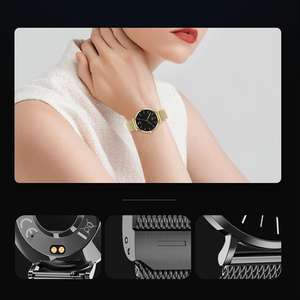 นาฬิกาอัจฉริยะสำหรับฟิตเนส AMOLED เต็มรูปแบบกันน้ำ IP68ตรวจวัดอัตราการเต้นของหัวใจรับสายฟังก์ชันการดำเนินการระบบแอนดรอยด์ - Product Image 5