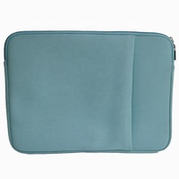 Pochette pour ordinateur portable en néoprène durable avec poche avant pour MacBook 15 pouces