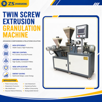 Extrudeuse bivis de laboratoire ZS-433 pour la granulation par extrusion, le mélange de matériaux et la recherche et développement