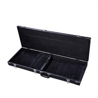 Étui rigide de luxe portable pour guitare électrique avec doublure en peluche, résistant à l'eau et à la poussière pour guitares de style ST TL (Vente en gros)