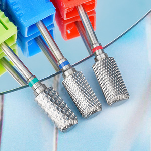 Fraise à ongles en acier au tungstène pour le retrait de gel UV, tête de ponçage pour machine à ongles électrique, fraise professionnelle pour manucure - Product Image 5