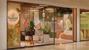 Durable Kids Restaurant Fixture Shop Interior Design Children Playground Fitting Shop Fitment Decoration Factory - Product Image 3