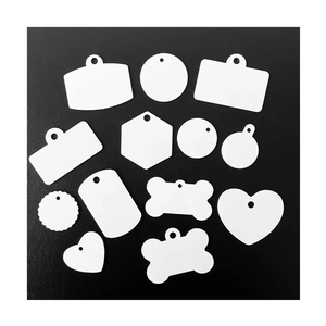 תגי זיהוי לחיות מחמד בהתאמה אישית לשנת 2026, הדפסה דיגיטלית דו-צדדית, בצורת עצם, תג שם לכלב או חתול עם חומרה - Product Image 5