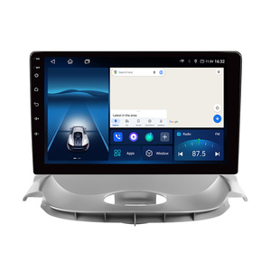 BAIDAYU Écran tactile multimédia pour voiture 9 pouces GPS USB CarPlay Android Auto Caméra de recul 04-08 Peugeot 206 06-13 Citroën <span class=keywords><strong>C2</strong></span> - Product Image 1