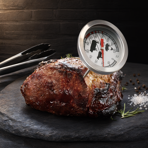 Termómetro Analógico para Carne de Acero Inoxidable 304, Termómetro Preciso para Asar a la Parrilla, Cocina y Barbacoa - Product Image 3