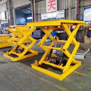 Nhiệm Vụ Nặng Nề Cố Định Cắt Kéo Hàng Hóa Thang Máy Thủy Lực Cắt Kéo Nâng Nền Tảng Với CE ISO - Product Image 2