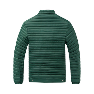 Vêtements en gros OEM/ODM – Nouvelle veste chaude d'hiver imperméable et résistante à la neige, col rabattable, style aviateur, veste de baseball, veste robuste pour homme - Product Image 2