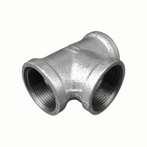 Chống ăn mòn sắt mạ kẽm <span class=keywords><strong>TEE</strong></span> cho hệ thống ống nước, lửa, khí Ống lắp malleabl <span class=keywords><strong>TEE</strong></span> chủ đề nước kết nối đường ống phù hợp - Product Image 2