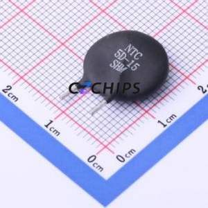 Termistor NTC DRM509D15ML837PA0, Componente de Montaje en Orificio (THT), P=7.5mm, Resistencia de 5 Ohmios, 2800K, 6A - Product Image 1