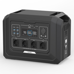 SOUOP S1 2000W Fast Charging Outdoor Camping Portable Solar Generator 1024Wh LiFePO4 Battery <b>Home</b> <b>UPS</b> Portable Power Station - Product Image 2