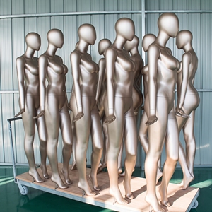 Maniquí femenino Maniquíes de cuerpo de espuma para damas Forma de vestido de exhibición de ropa - Product Image 2