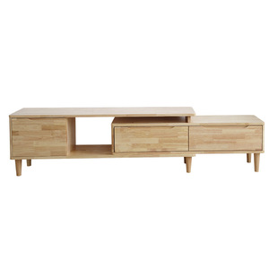 Nordic Solid Wood Tv Cabinet With Drawers Extendable <b>Coffee</b> <b>Table</b> Combination Living Room Furniture Storage - Product Image 4