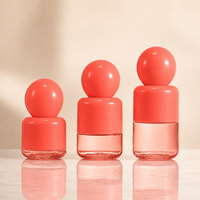 Emballage cosmétique personnalisé en PET, flacon de 50 ml, 100 ml, 120 ml, bouchon rond ovale, flacon pompe pour lotion et sérum pour soins de la peau, OEM ODM