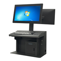Caisse enregistreuse de supermarché, système de point de vente tout-en-un Windows 10, I3/i5, 4G/8G/16G RAM, SSD 128 Go (64 Go/256 Go/512 Go)