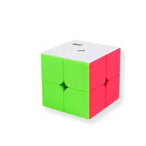 ألعاب مخصصة qiyi 2x2x2 مكعب qidi s سرعة سحرية cube مع نافذة مربع