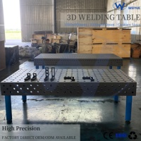 Table de soudage 3D multi-trous haute précision D16 D28, nitrurée, fabrication sur mesure, banc de soudage perforé